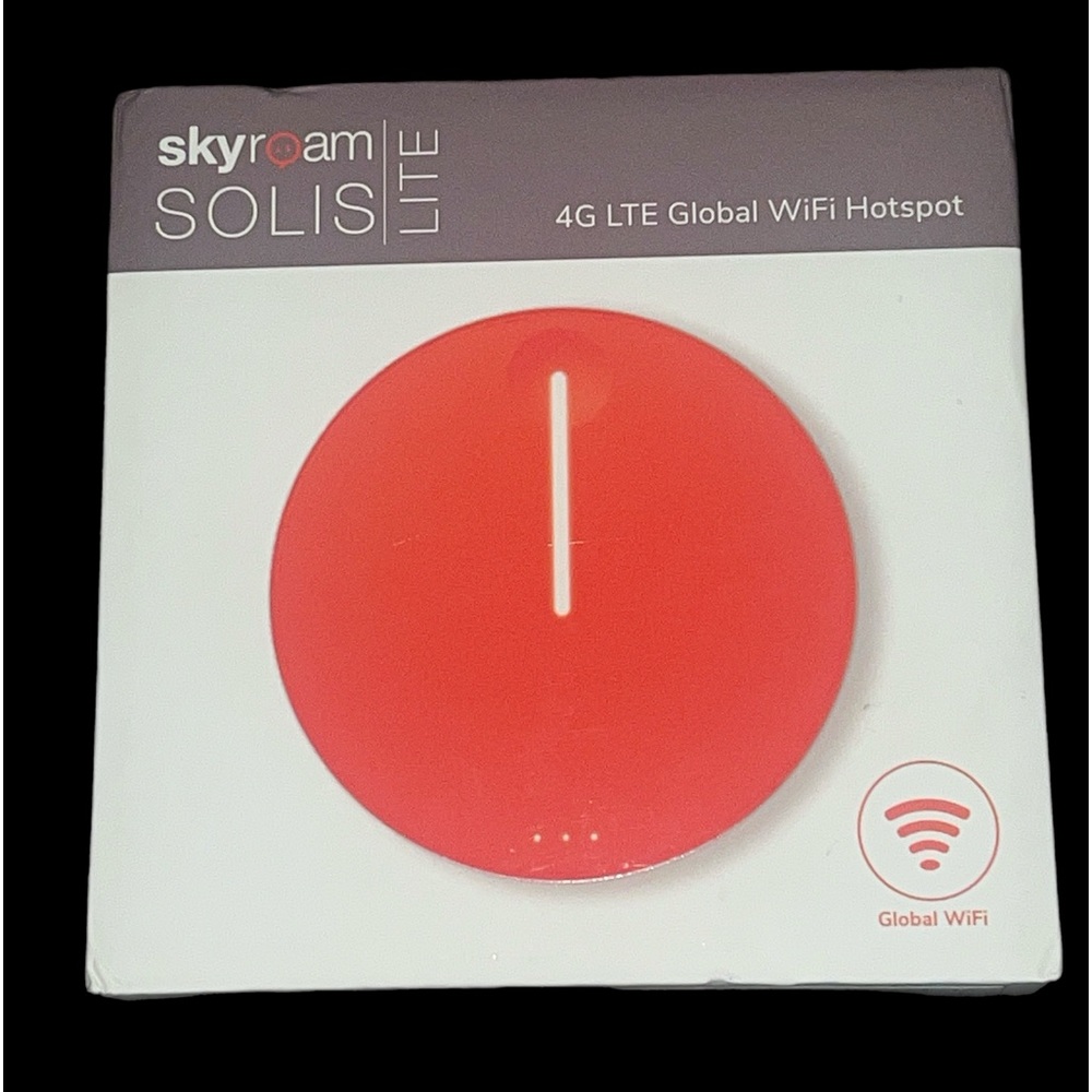 Solis Lite 4G LTE WiFi Mobile Hotspot,one-month unlimited dataUSA 89$